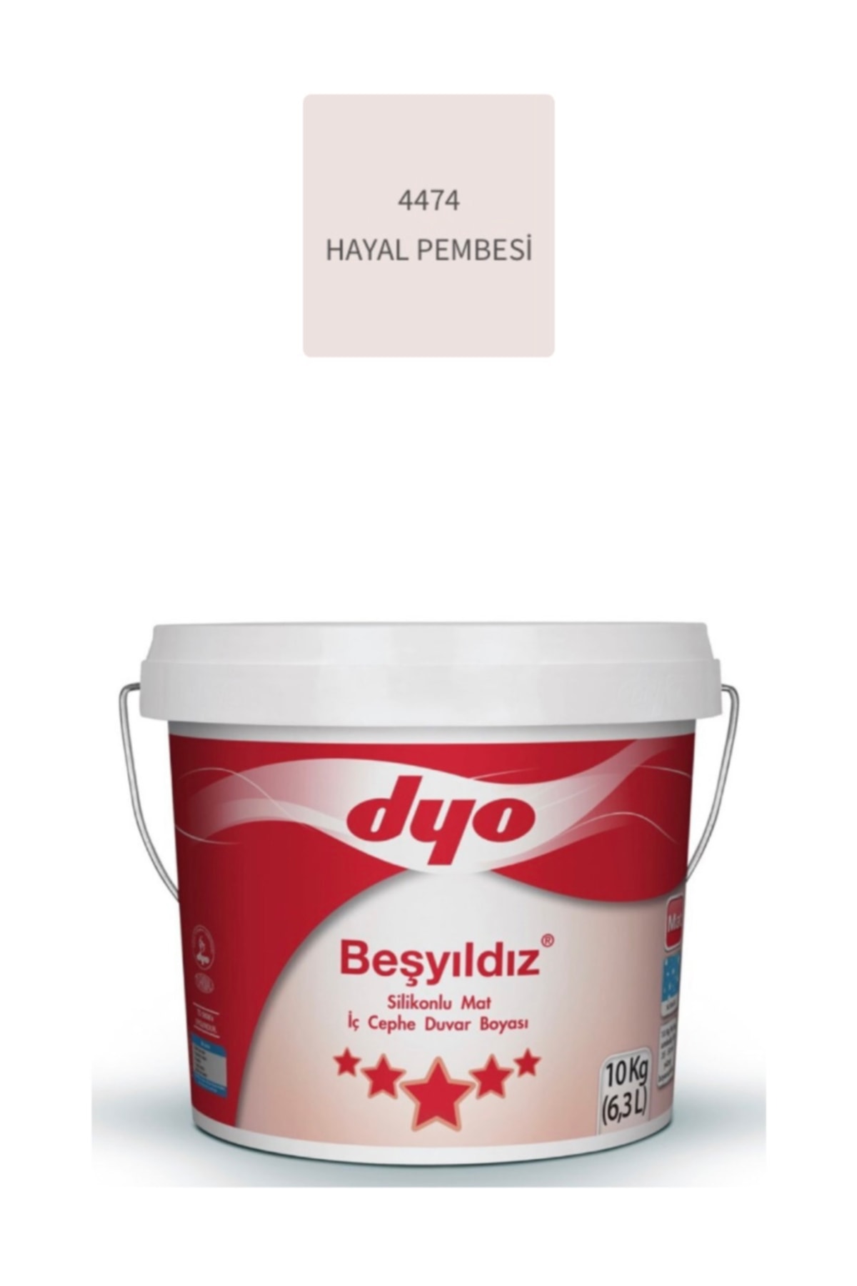 Silikonlu Mat İç Cephe Duvar Boyası 10 kg