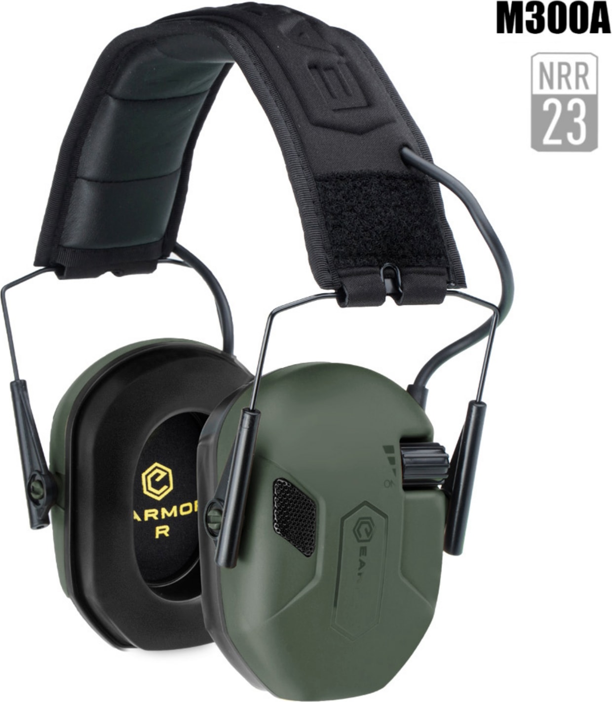 Earmor M300A Elektronik Atış Kulaklığı Kulak Koruması (Foliage Green) Yeşil M300A-FG