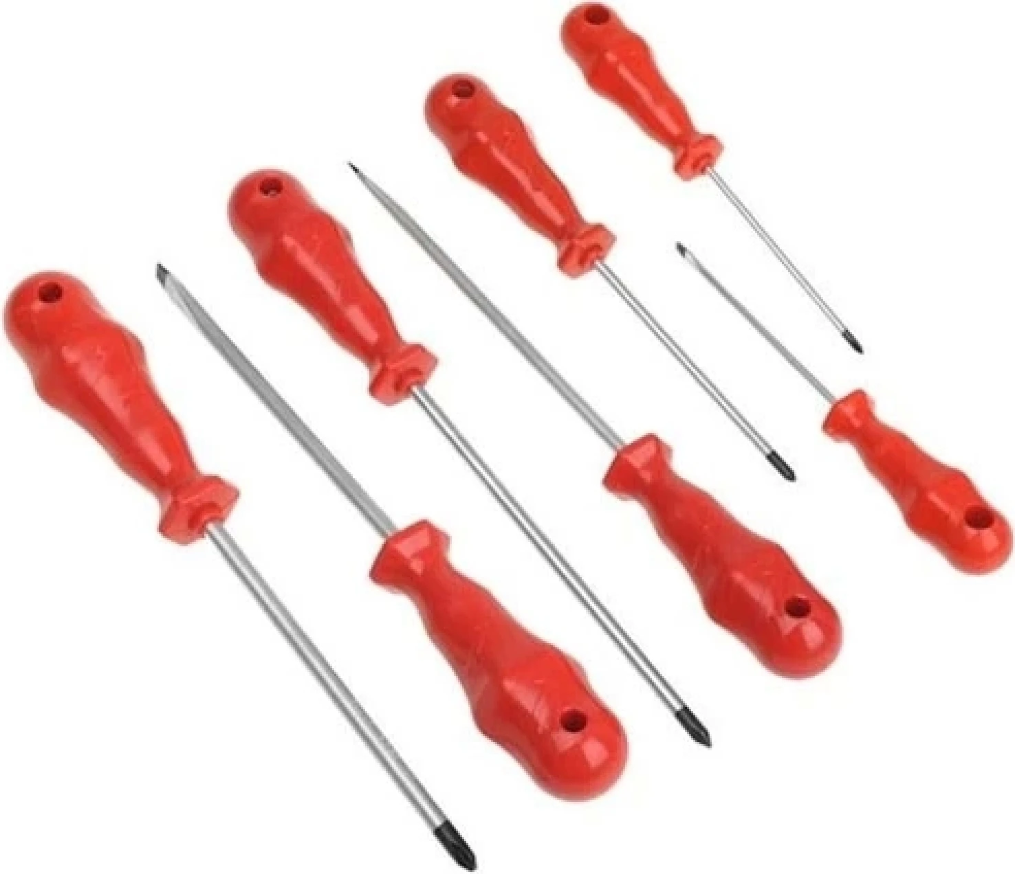 Mıknatıslı Düz ve Yıldız Tornavida Seti 7 Adet