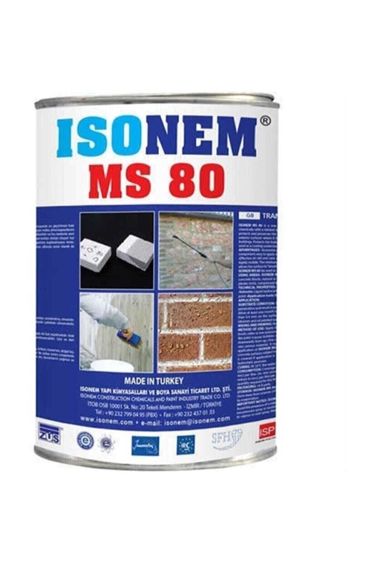 Ms 80 Doğal Görüntüyü Bozmayan Şeffaf Dış Cephe Su Yalıtımı 3.5 lt