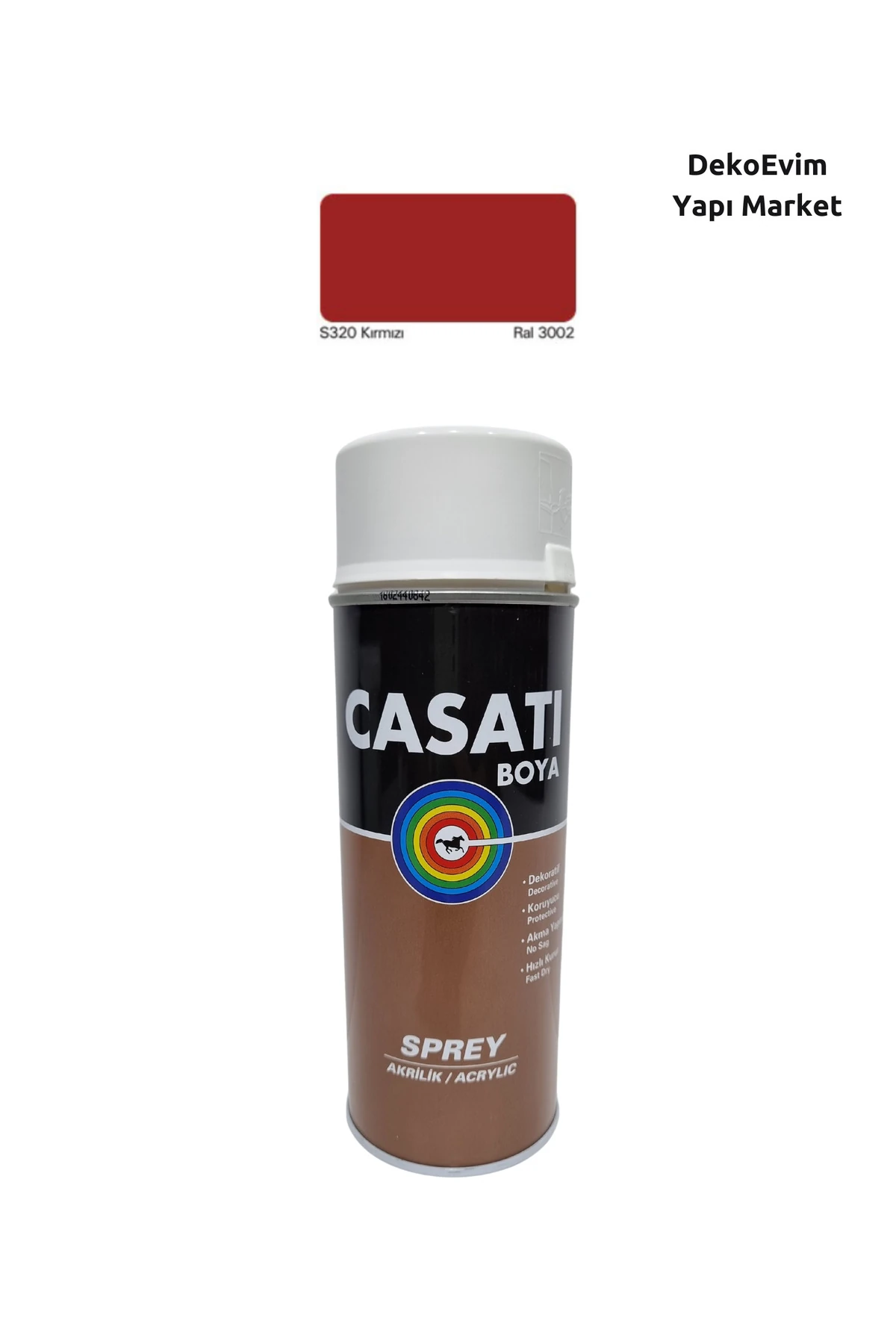 Sprey Boya S320 Kırmızı 400 Ml.