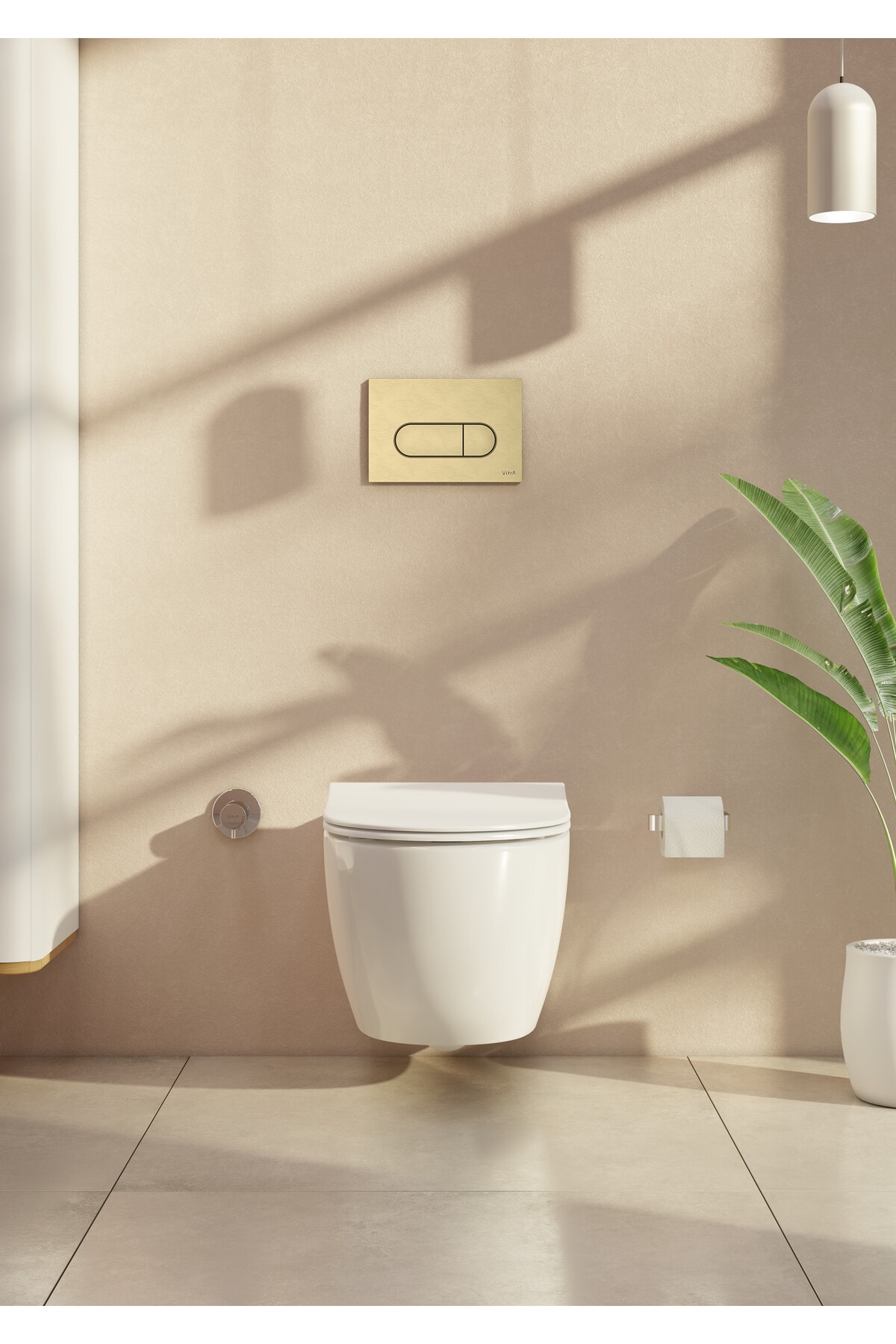 Root Round 740-2225 Kumanda Paneli, Fırçalı Altın