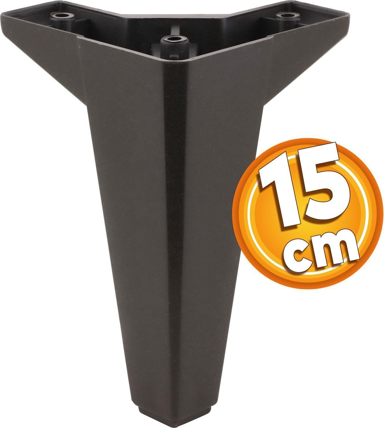 20'li Set Sedir Lüks Mobilya Koltuk Kanepe Tv Ünitesi Destek Ayağı 15 cm Siyah Ayakları