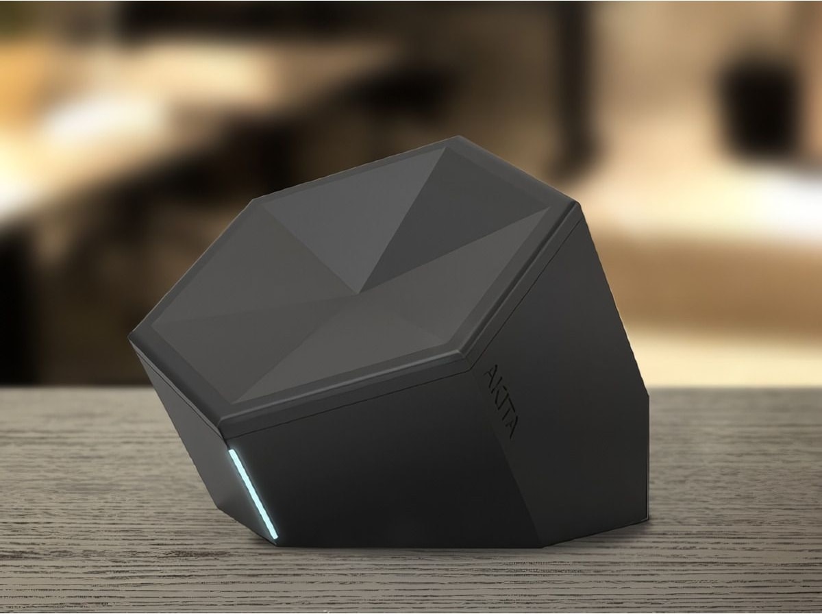 Akıta AK01 Akıllı Ev Cihazları Için Anında Wifi Gizliliği Akıllı Muhafız Iot Cihaz Izleme Istasyonu