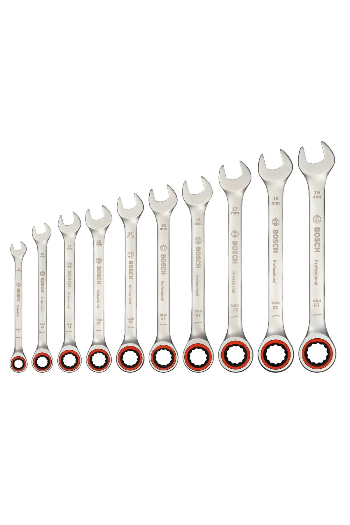 Professional Cırcır Anahtar Seti 10 Parçalı 1600 A02 AUO