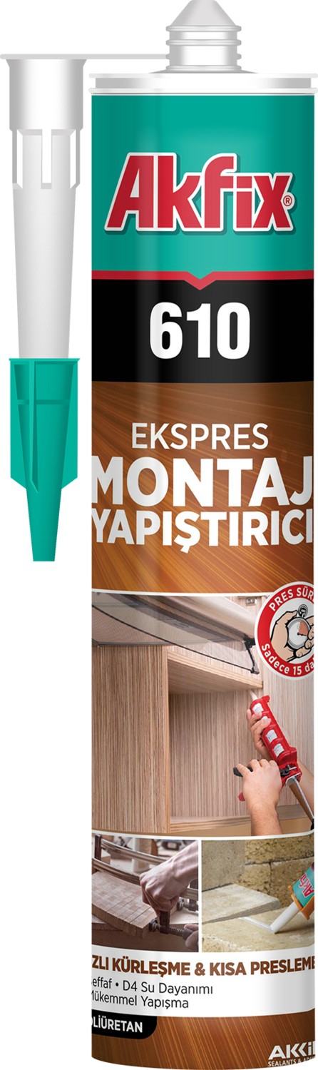 610 Pu Ekspres Sıvı Çivi 310ML Şeffaf