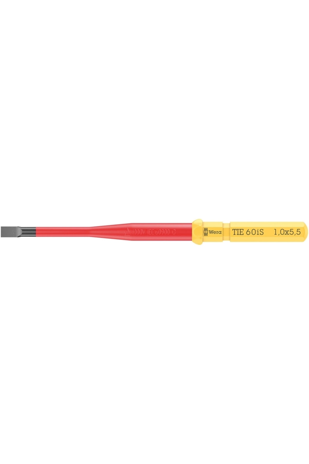WERA Kraftform Kompakt VDE 60 iS Take it Easy, 0.8 x 4 x 157 mm