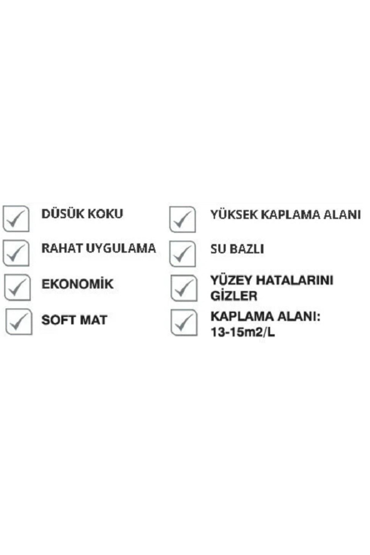 Fit Plastik Iç Cephe Duvar Boyası Iç Cephe Duvar Boyası 10 Kg - Sabun Köpüğü