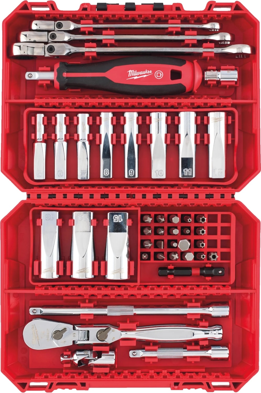 1/4'' Cırcır Tornavida Kollu Lokma Seti 42 Parça - 4932498382