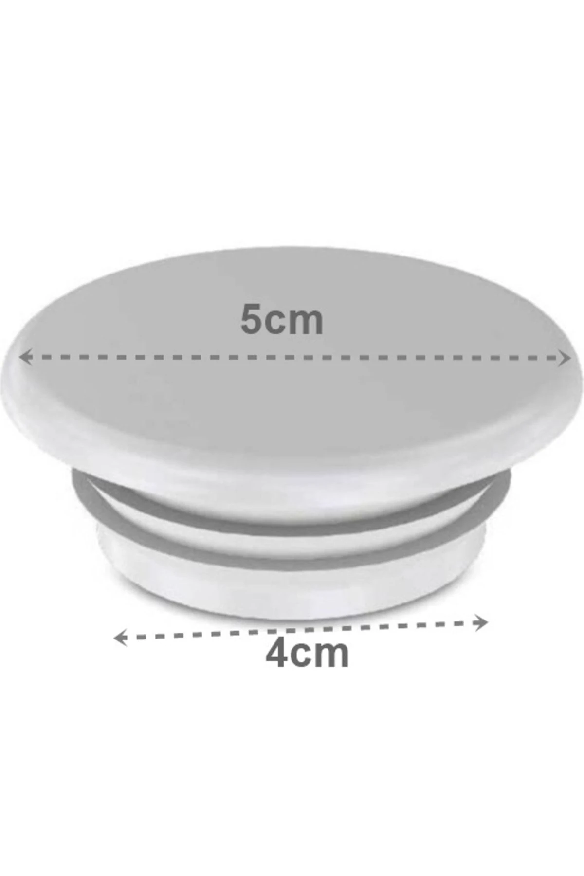 Yt89 Kauçuk Beyaz Mermer Granit Evye Lavabo Musluk Batarya Delik Kapatma Kapatma Tapası