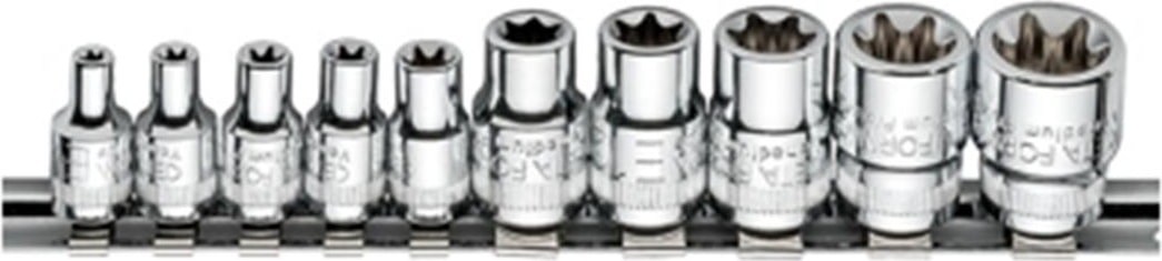 10 Pc.3/8" Dış Torx Lokma Anahtar Takımı C16-R10