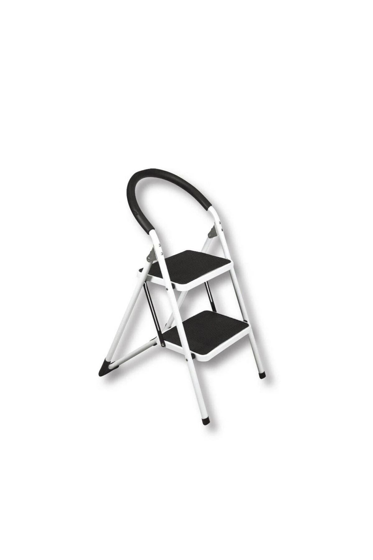 Katlanabilir Ev Ofis Için Merdiven Katlanır 2 Basamaklı Metal Kütüphane Mutfak Merdiveni