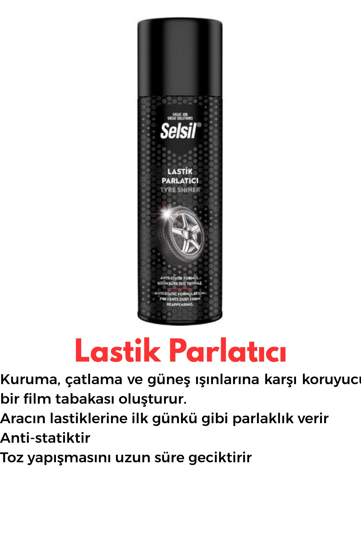 Oto Bakım Seti Lastik Parlatıcı Torpido Parlatıcı Klima Temizleme Spreyi Araç Temizleme Seti