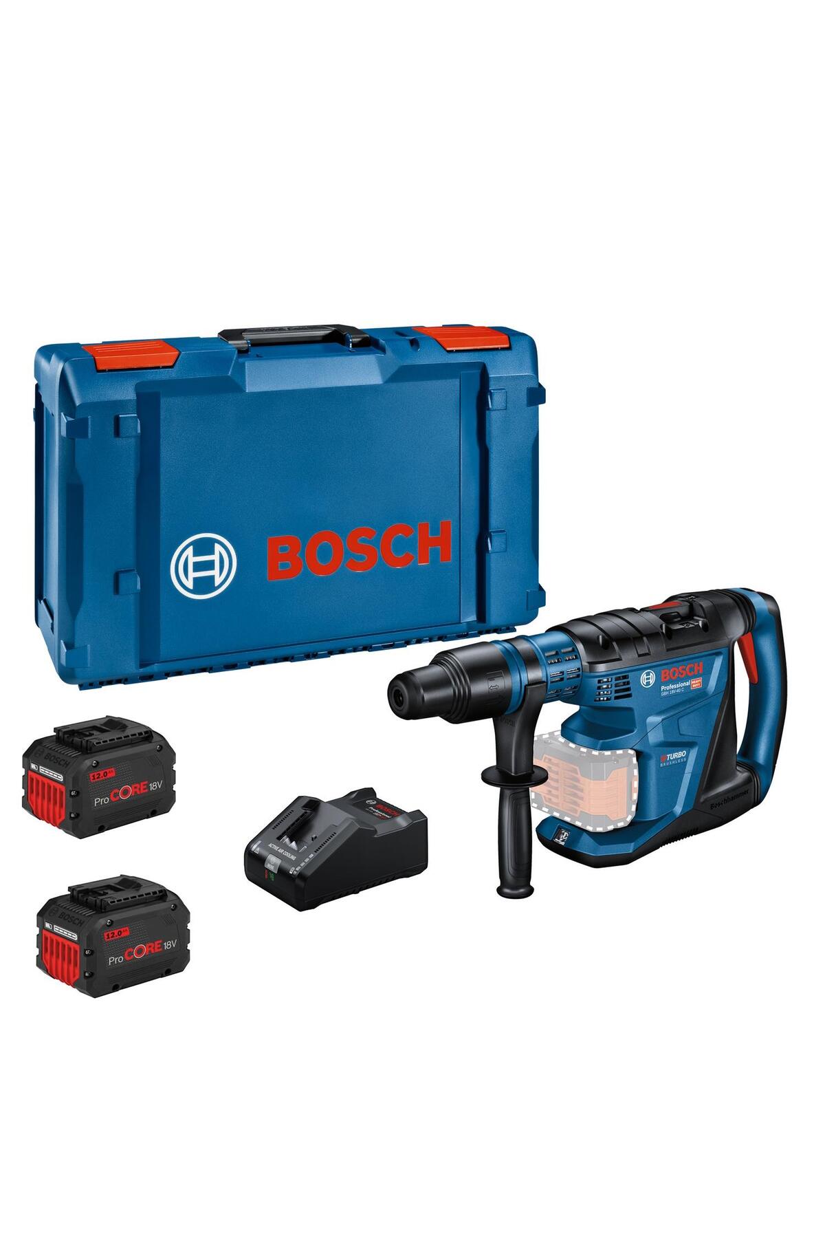 GBH 18V-40 C Procore 2x12.0Ah Çift Akülü Kırıcı Delici