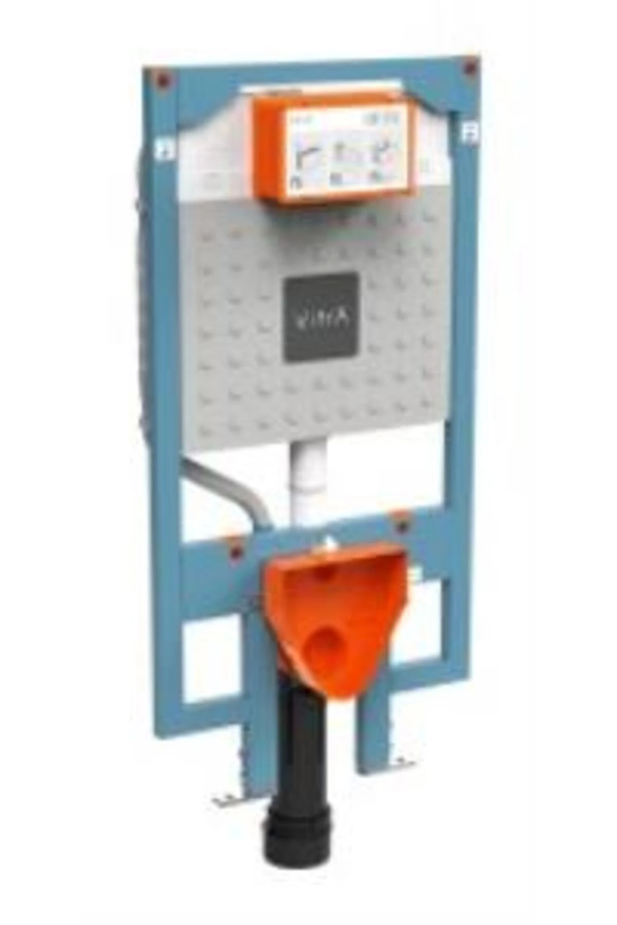 V8 Gömme Rezervuar 768-5801-01 Asma Klozetler Için Karkas Veya Profil Sistemlere Montaj Alçıpa