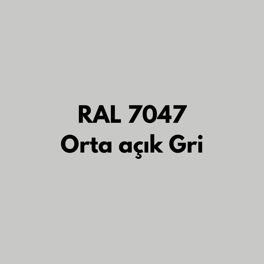 Izower Yol Çizgi Boyası 20KG - Ral 7047- Orta Açık Gri