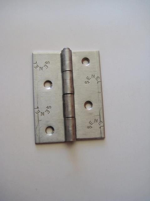 5.5 cm Paslanmaz Yaprak Menteşe