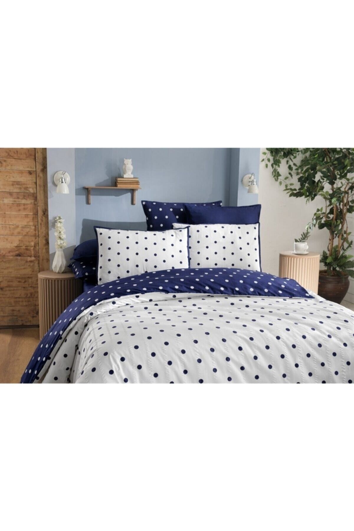 Marsilya More Style Fancy Poplin Nevresim Takımı Çift Kişilik V3