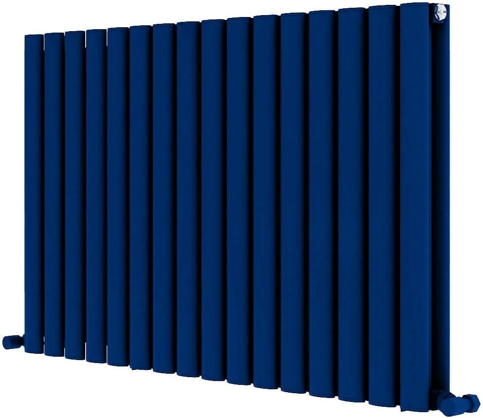 Tallis Double Yatay Alüminyum Radyatör Modern Tasarım Lacivert 60X71 cm