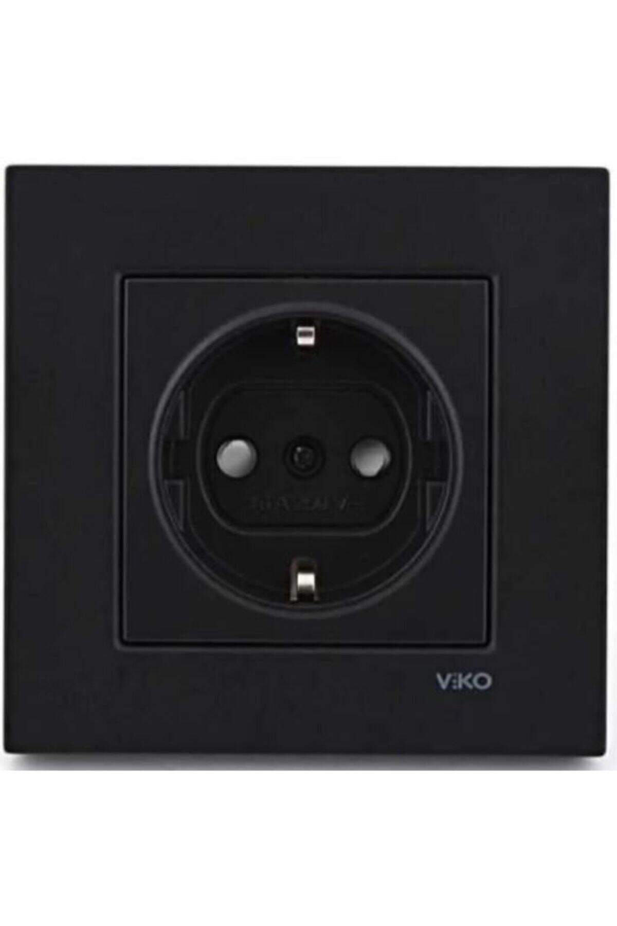 Artline Novella Siyah Çocuk Korumalı Topraklı Priz Çerçeveli