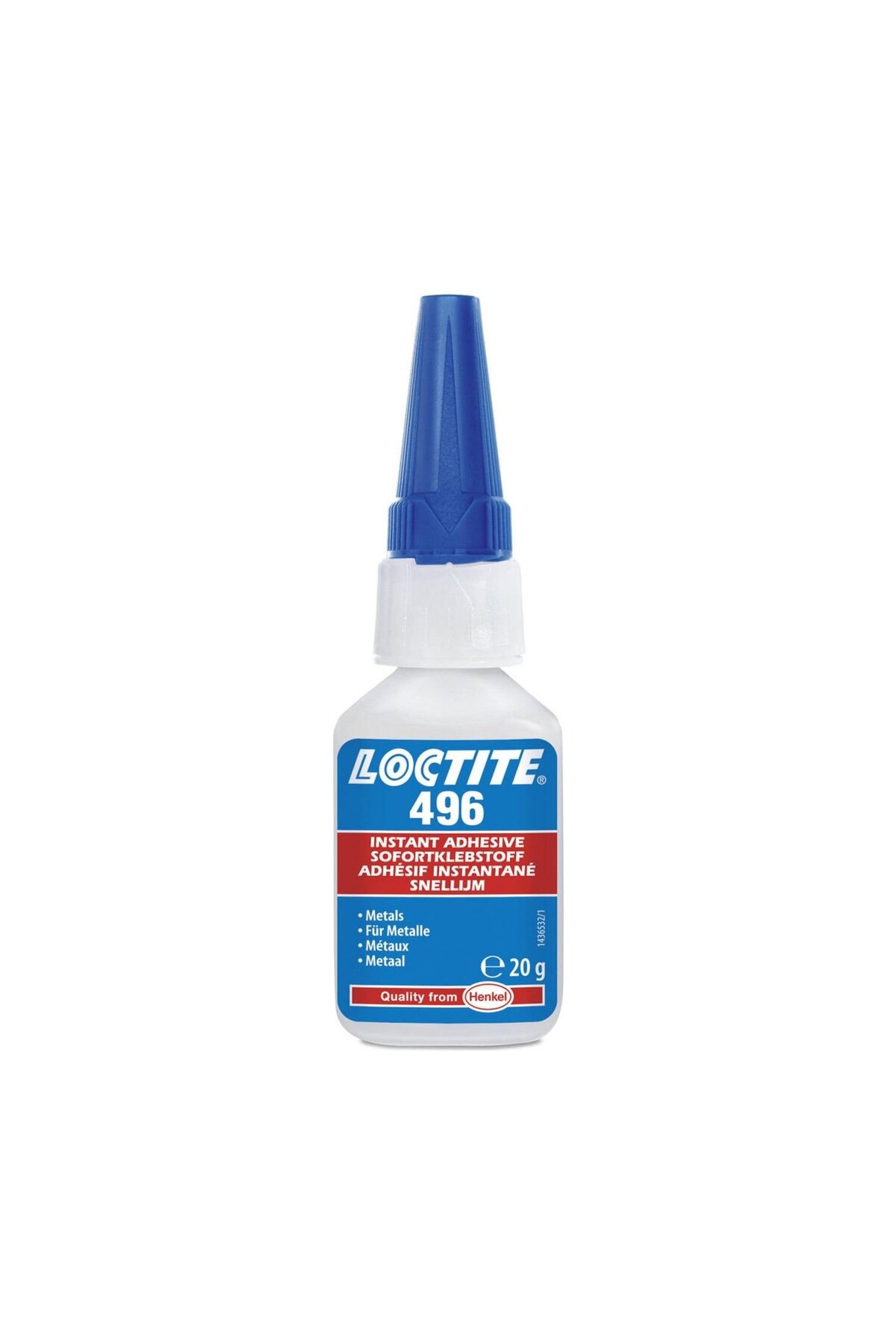 Loctite 496 Metal Yüzeyler için Hızlı Yapıştırıcı 20 gr/ml