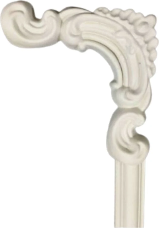 Decozzza Boyanabilir Çıta Köşe Motifi 2,5 cm Çıta Uyumlu