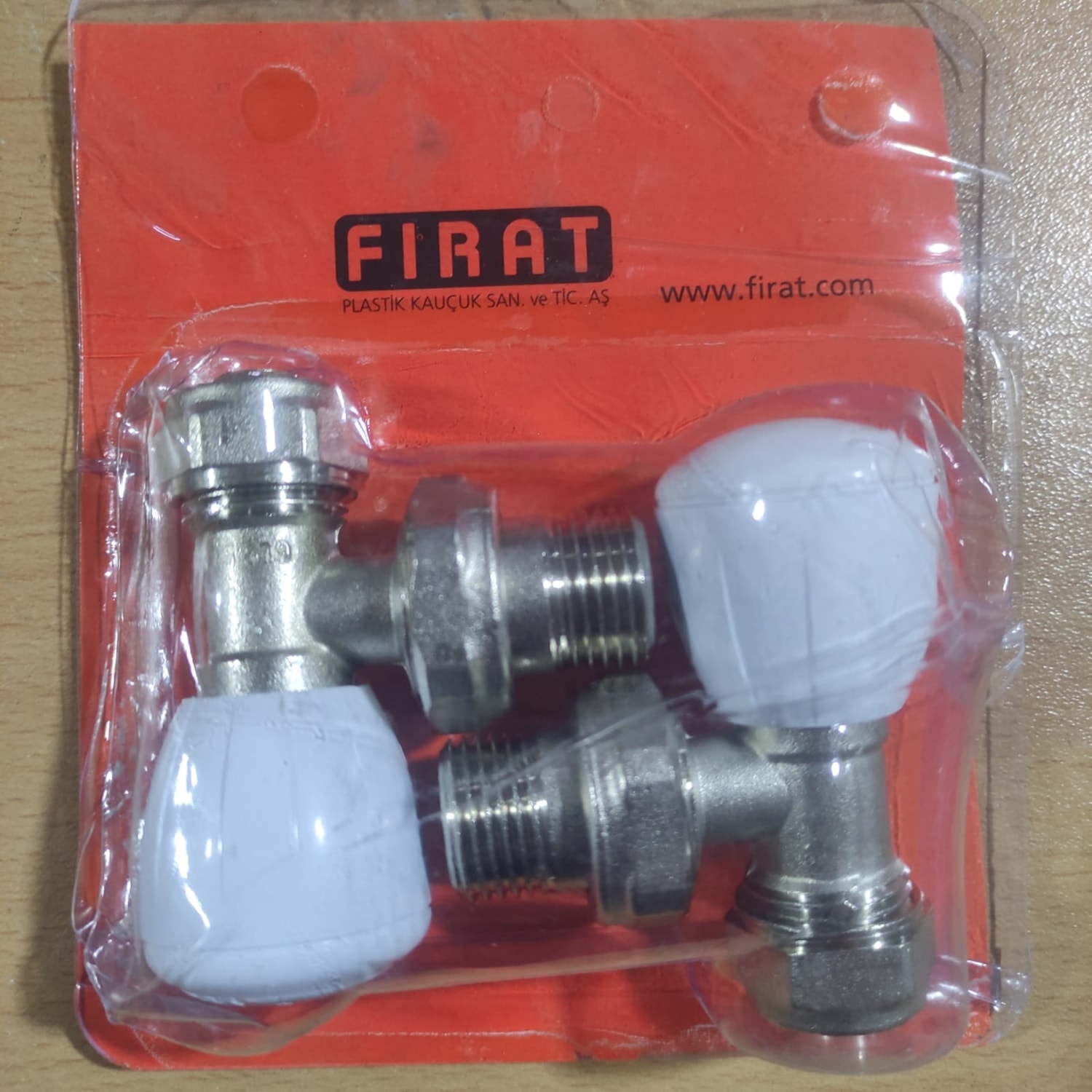 Radyatör Köşe Vanası Pex 1/2 Ikili Set
