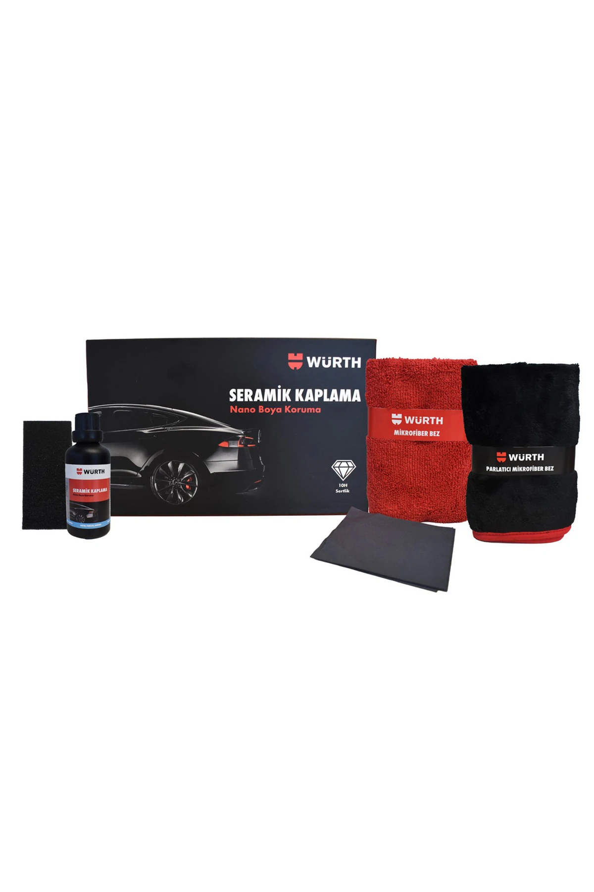 10H Seramik Kaplama Seti Nano Boya Koruma 50ml