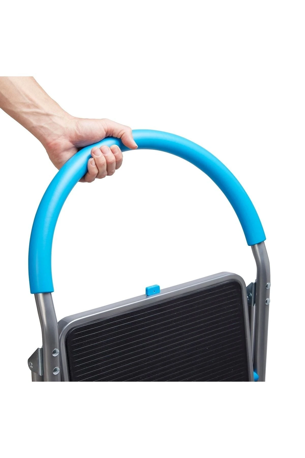 Katlanabilir Ev Ofis Için Merdiven Katlanır 2 Basamaklı Metal Geniş Basamaklı Mutfak Merdiveni