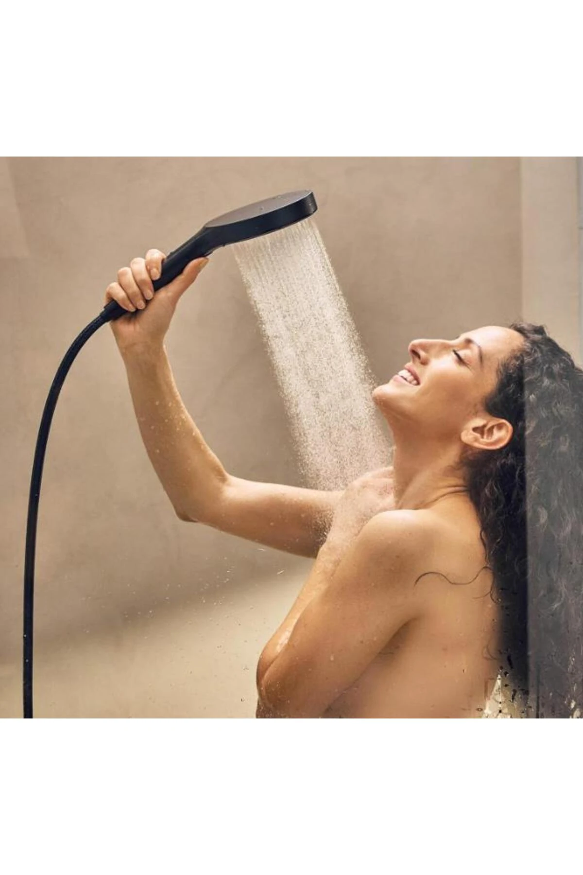 Designflex Duş Hortumu 1.6 m Satin Siyah