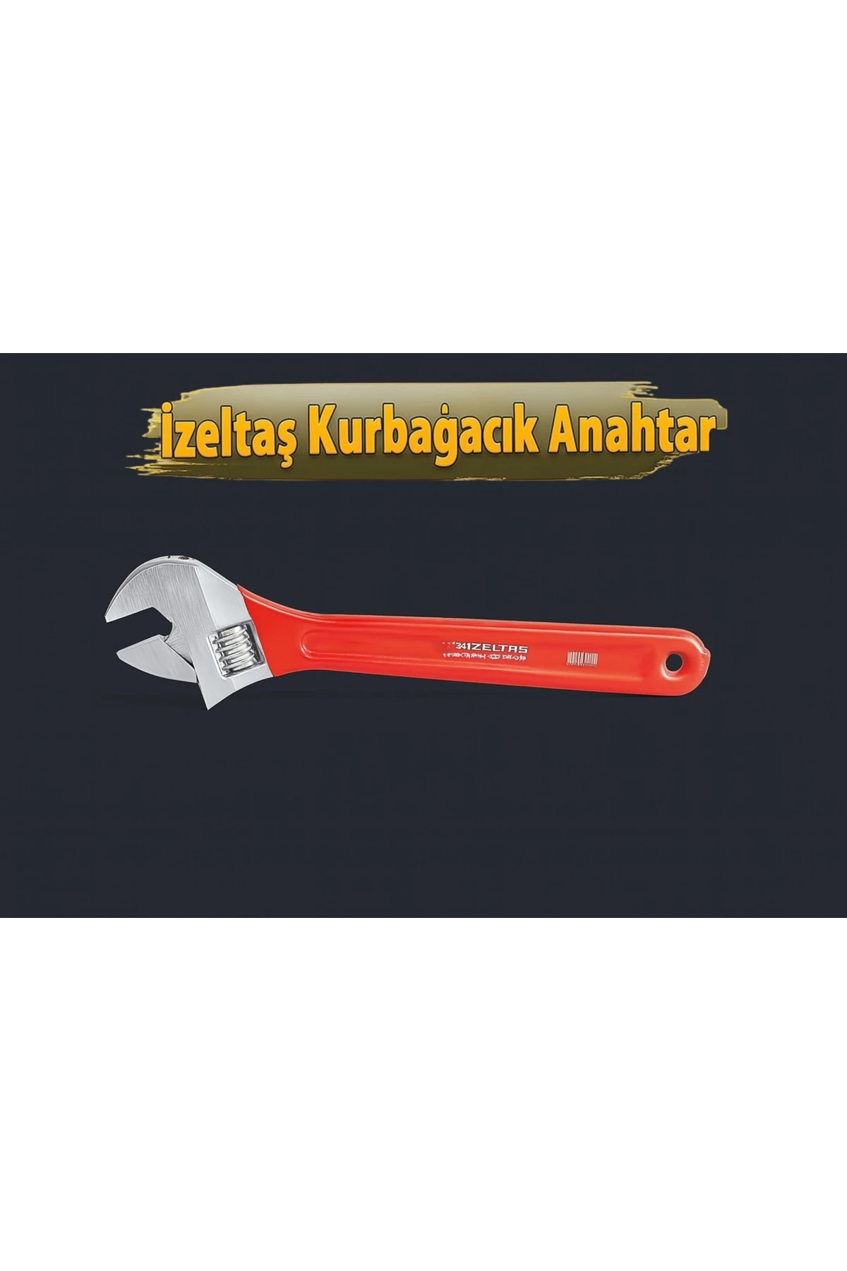 Kurbağacık Anahar 10'' Krom Kaplı Pvc İzoleli Anahtar