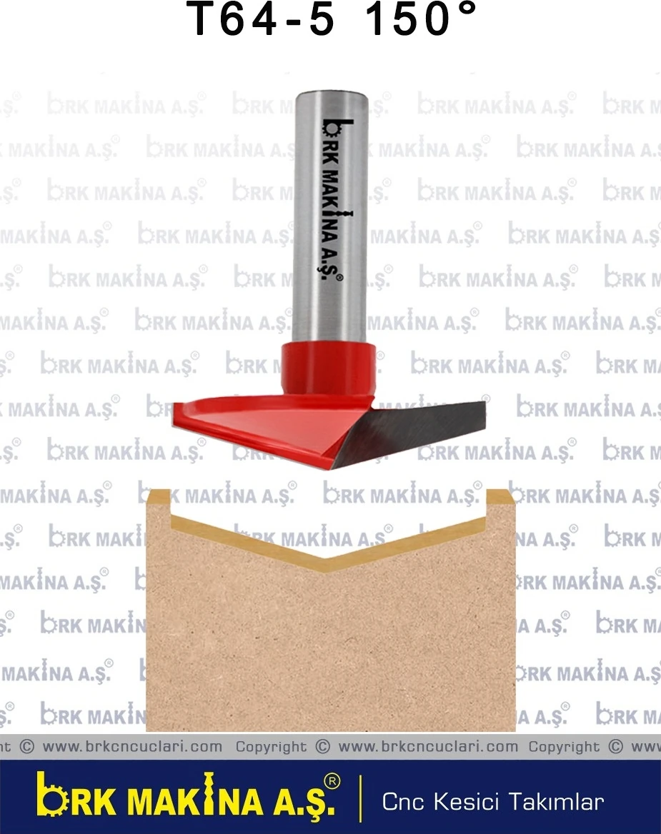 150 Derece Kaynaklı Freze
