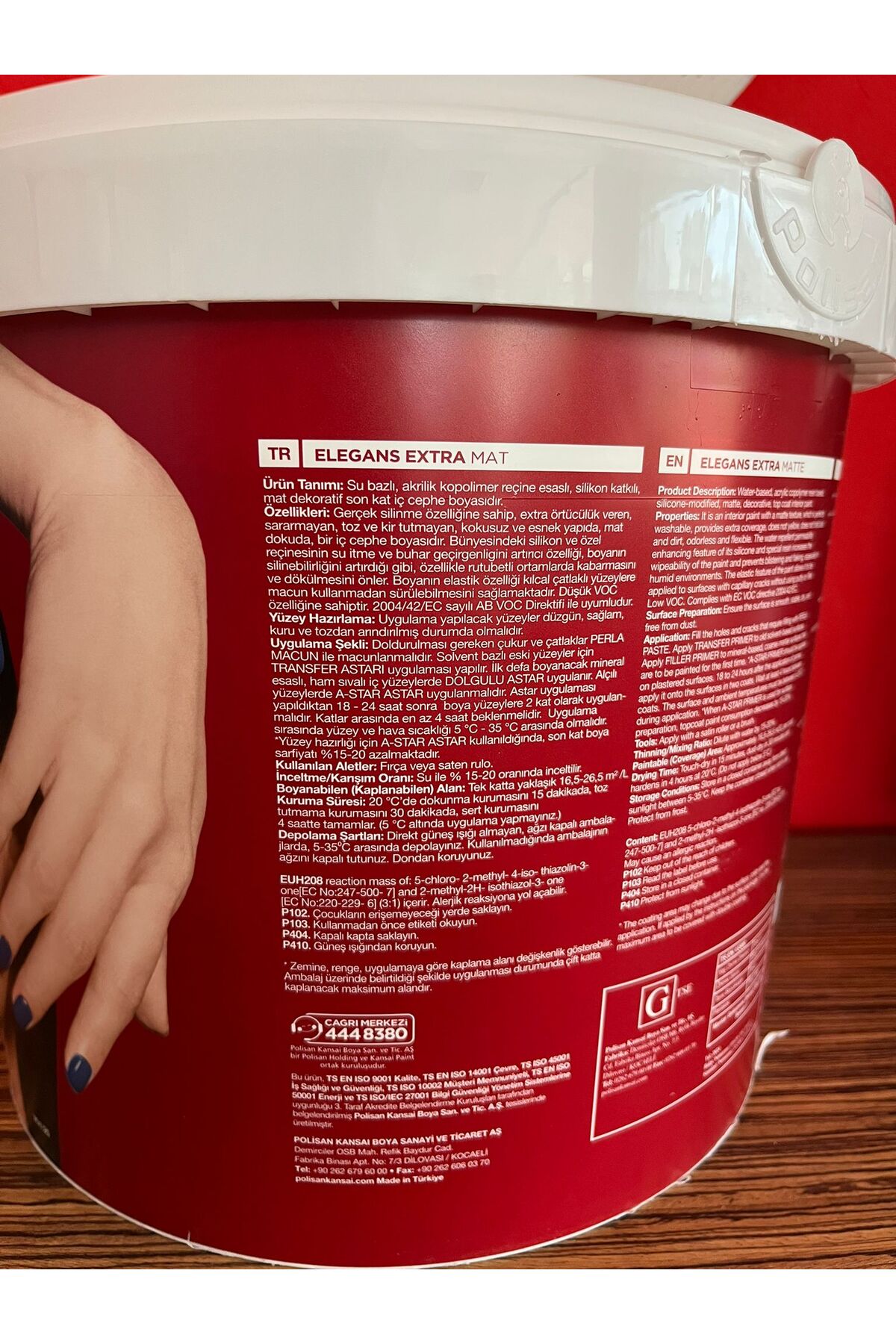 Elegans Extra Mat Silinebilir İç Cephe Boyası