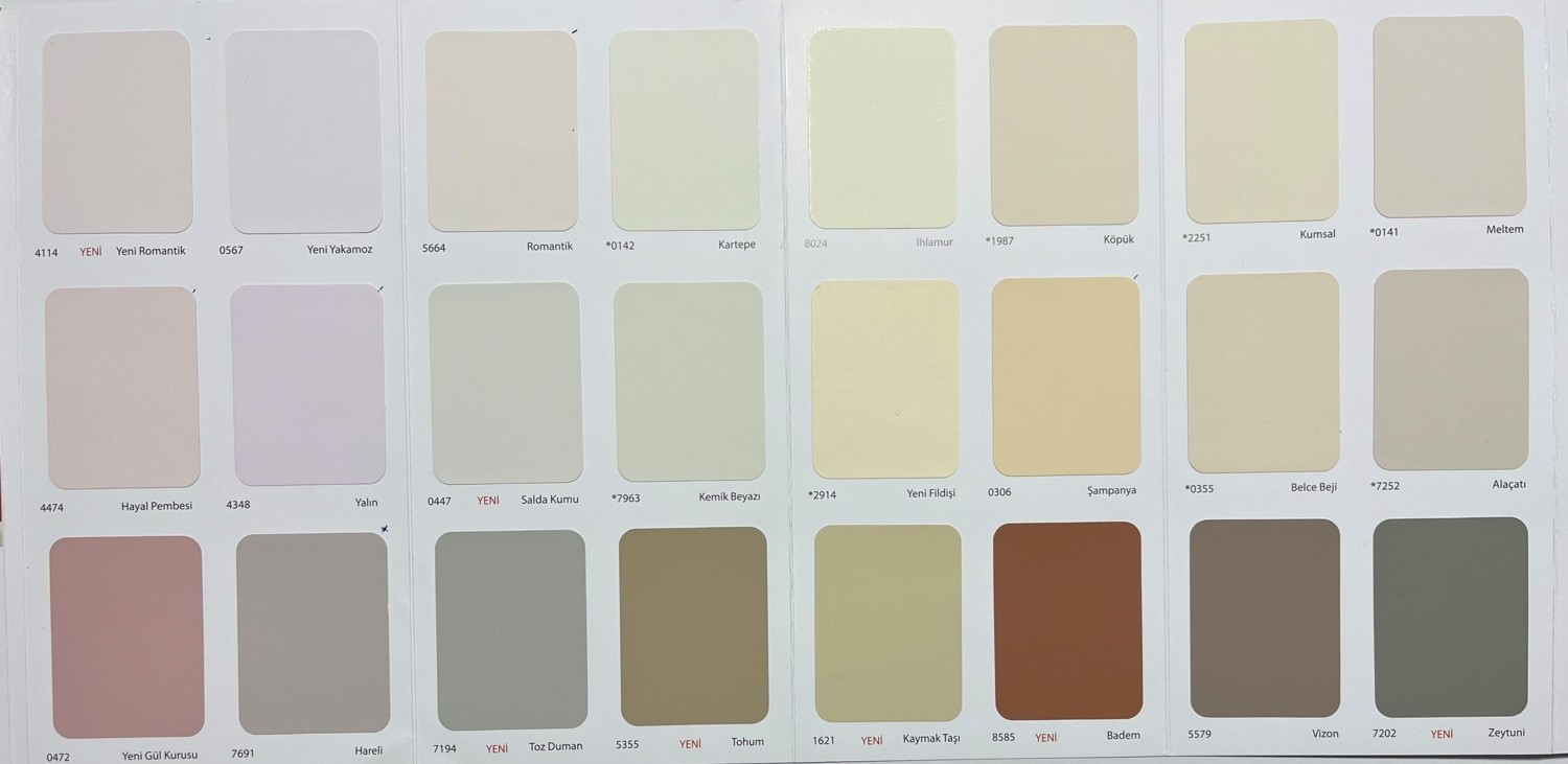 Teknoplast Sars-Cov2 Ipek Mat Iç Cephe Boyası