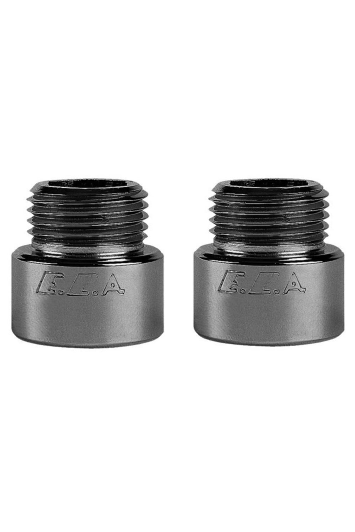 2 Adet 1/2 1.5 Cm Uzatma Krom (musluk Uzatma 102134014 Pirinç E.c.a