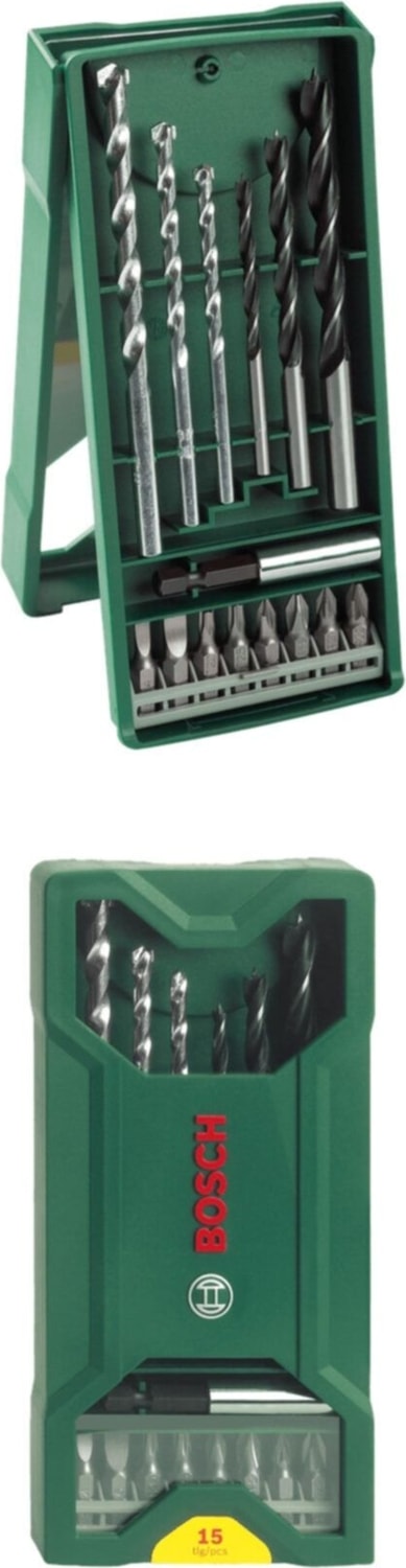 BOSCH Easyımpact 600 13 mm 600 Watt Darbeli Matkap Sırt Çantası 15 Parçalı Mini X-Line Seti