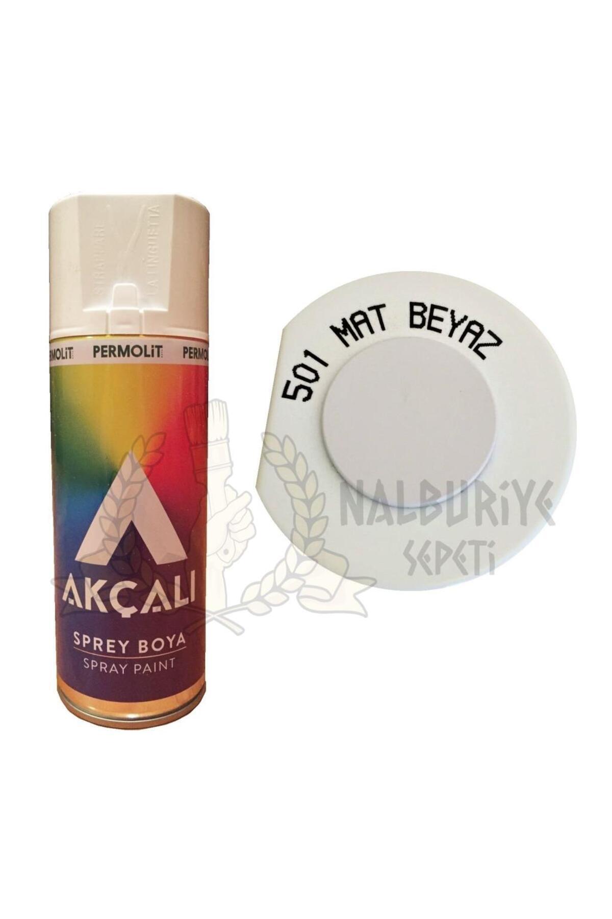 Akrilik Sprey Boya Mat Beyaz 400 ml - 501