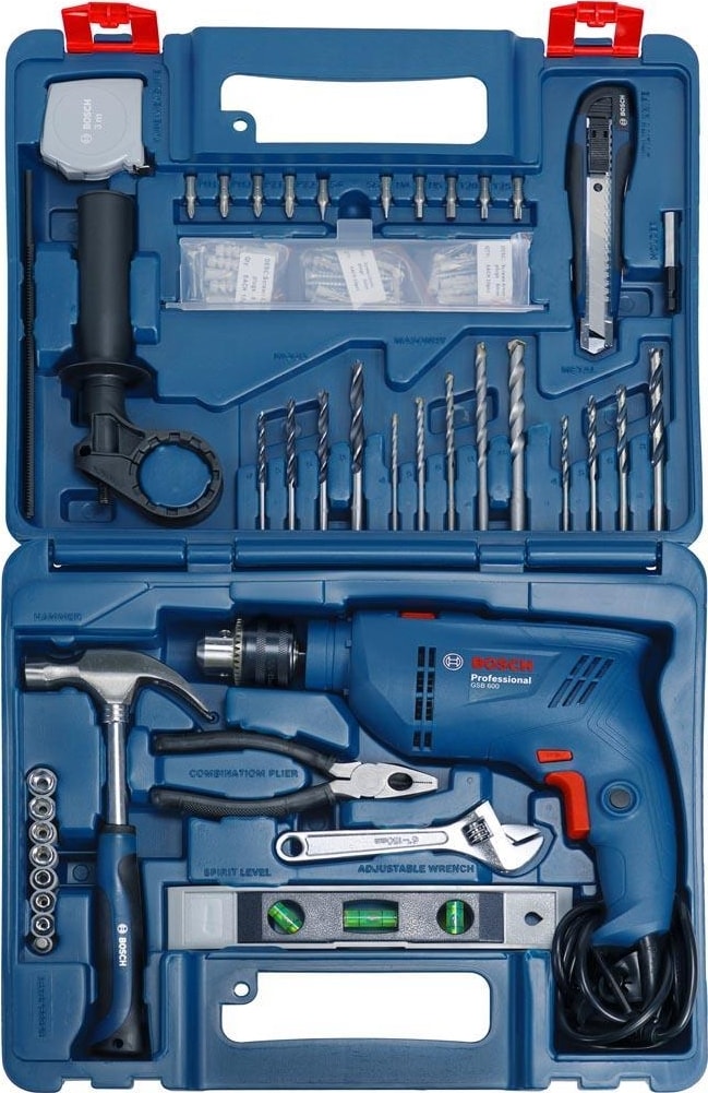 Gsb 600 Darbeli Matkap 600 Watt + 100 Parça Set