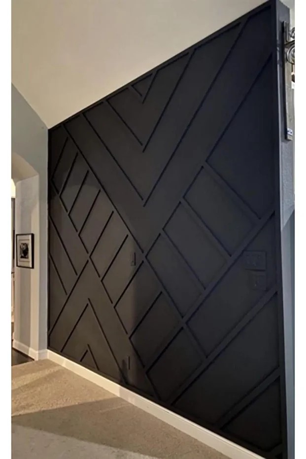 Boyanabilir Beyaz Düz Duvar Çıtası Dekoratif 4 Cm X 240 Cm 4 Adet