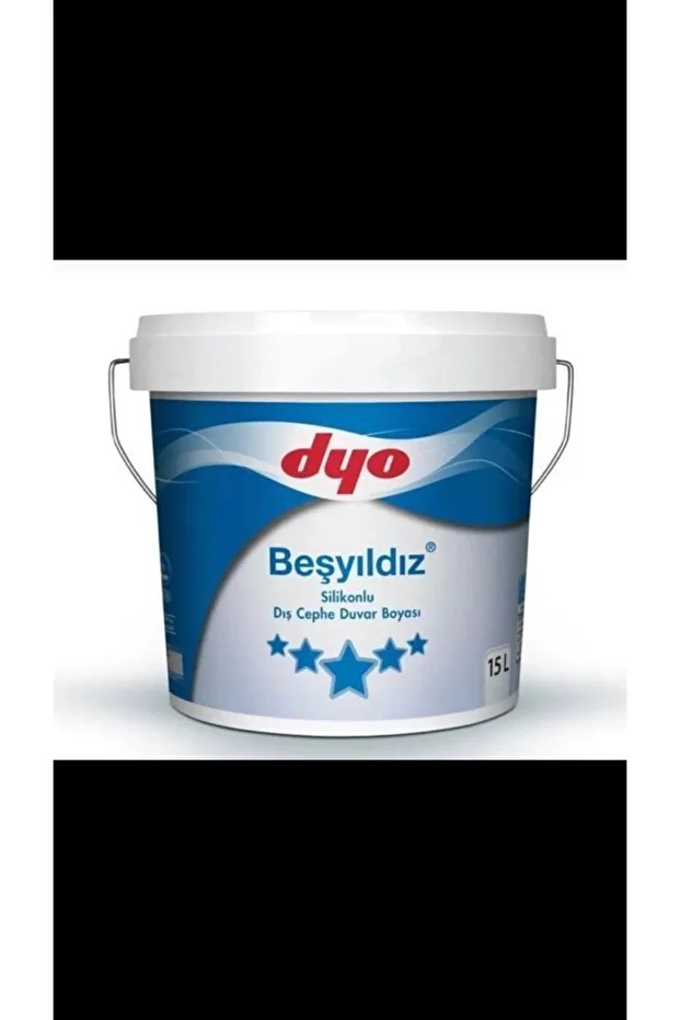 Beşyıldız Silikonlu Dış Cephe Duvar Boyası Andız 20 kg 15 lt 10 kg 7.5 lt 3,5 kg 2,5 lt