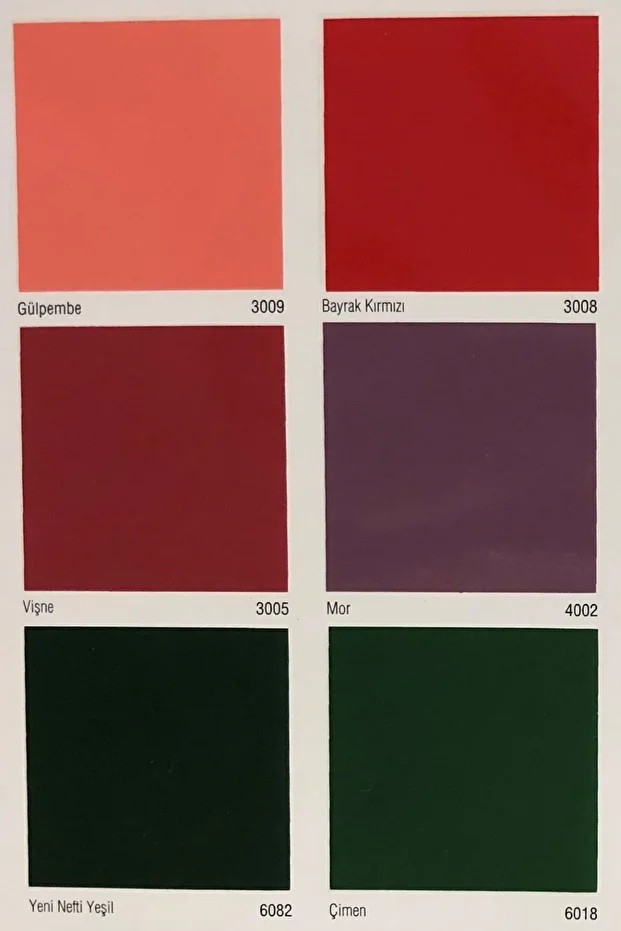Yağlı Boya 0,75lt - Nefti Yeşil 6082 (ahşap, Demir-çelik, Beton, Brüt Beton, Sıva, Betopan, Alçıpan,