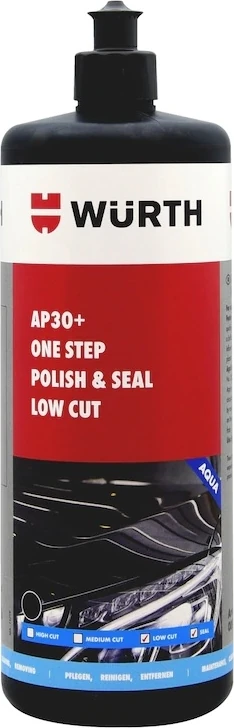 AP30+ Mumlu Cila - Tek Adımda Polishing ve Sızdırmazlık, Düşük Kesim, 1 Litre, Tüm Araç Modelleriyle Uyumlu, Kolay Uygulama