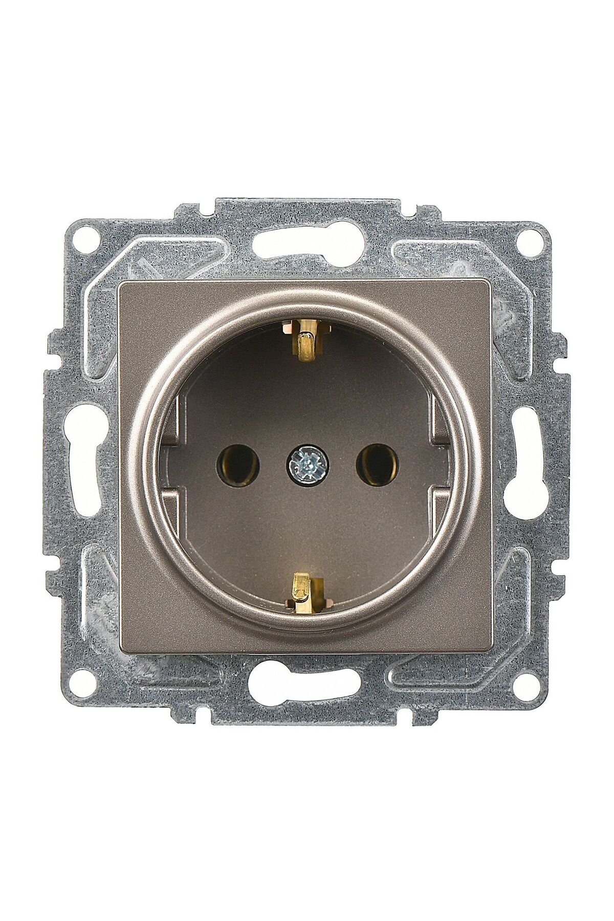 Eqona Mocha Topraklı Priz Mekanizma