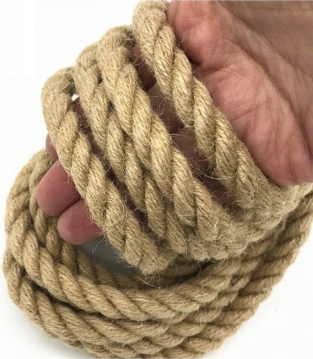 Kahverengi 10MM Kendir Halat 10M