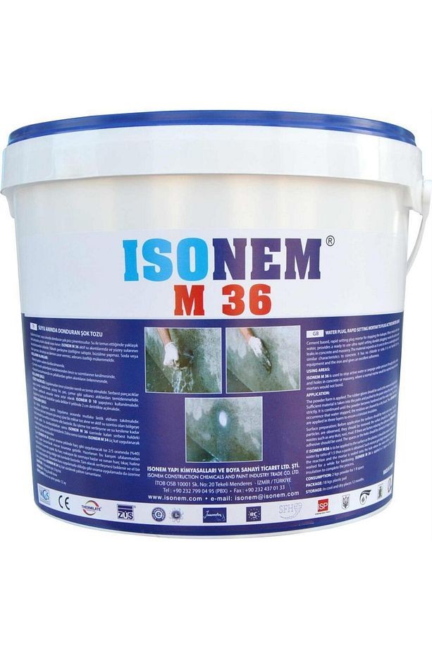 M 36 Şok Su Durdurma Tozu 5 Kg