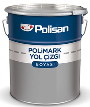 Polisan Polimark Yol Çizgi Boyası 25 kg SARI