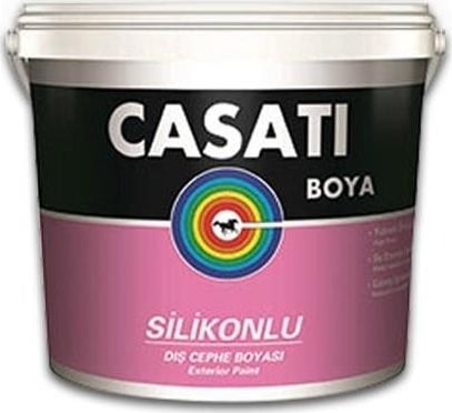 Casati Silikonlu Dış Cephe Boyası 7,5 Litre Beyaz