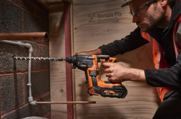 BBH 18BL2-502C Şarjlı Kırıcı Delici Matkap Kömürsüz SDS Plus 18V 5 Ah