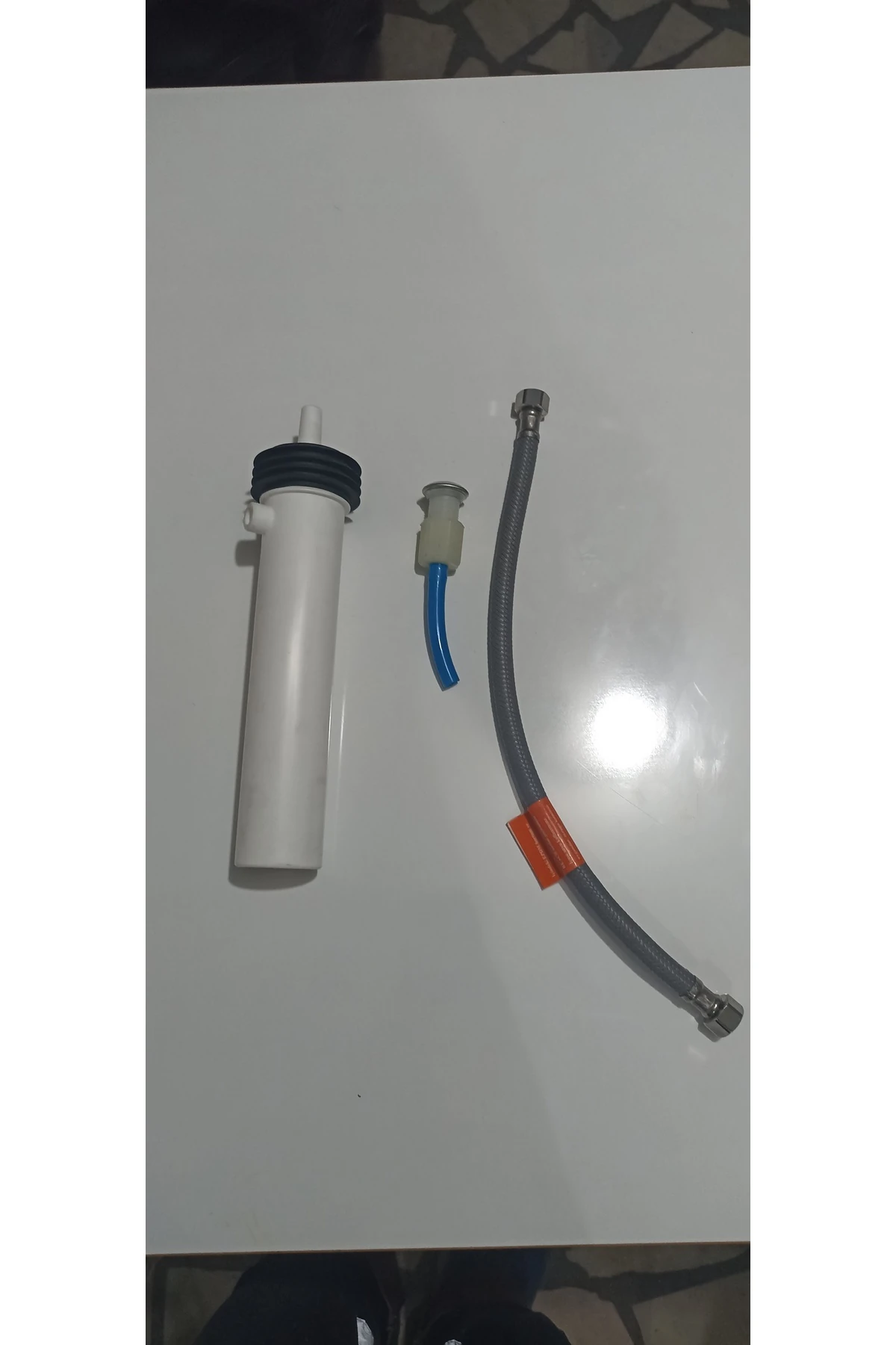 Asma klozet temiz su kada ve taharet adaptörü