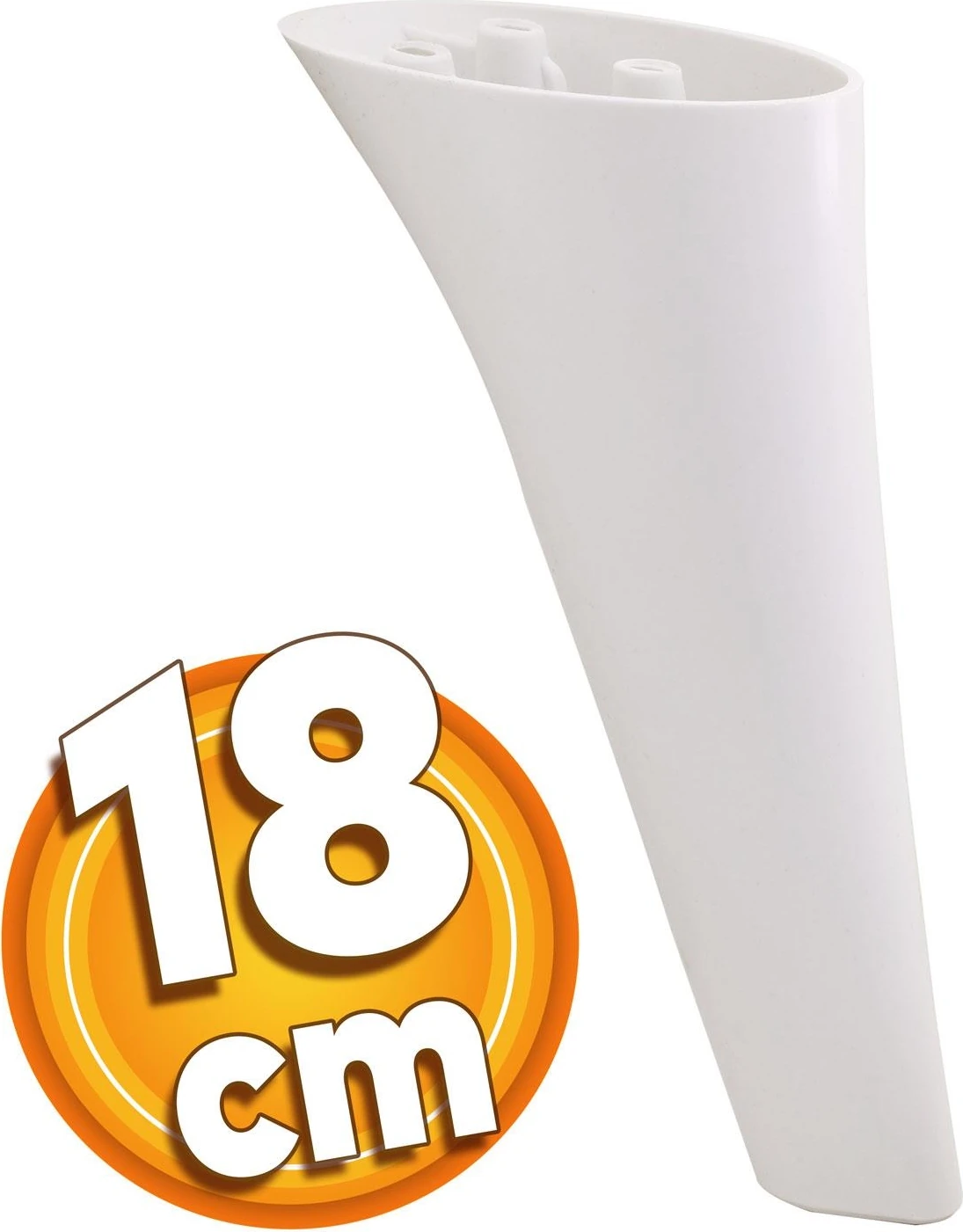 Napoli Lüks Mobilya Kanepe Sehpa Tv Ünitesi Koltuk Ayağı 18 Cm Beyaz Baza Ayakları